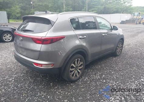 2017 Kia Sportage Ex из США, поврежденный, VIN KNDPNCAC9H7181810